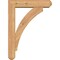 Ekena Millwork Thorton Craftsman Smooth Bracket w/ Offset Brace, Western Red Cedar, 5 1/2"W x 22"D x 30"H BKT0604X22X30THR04SWR - alternate 3